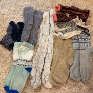 8 pairs of Free People Socks